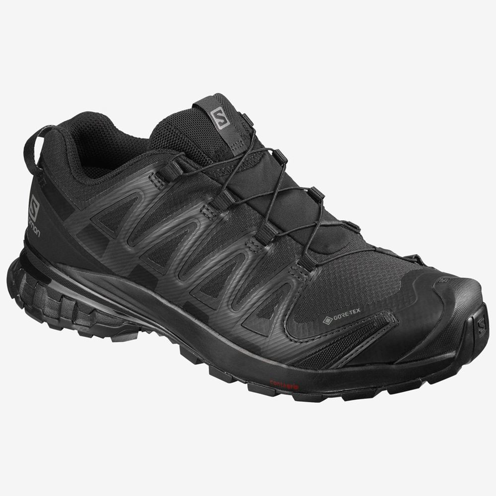 Salomon Israel XA PRO 3D V8 GORE TEX - Womens Hiking Shoes - Black (OFLW-69743)